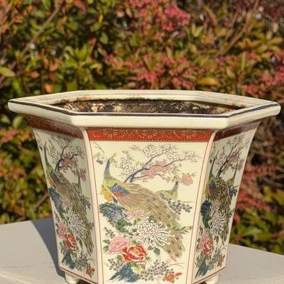 Signed Satsuma Japanese Planter