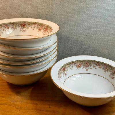 (7) Noritake Ireland Morning Jewel Bowls 