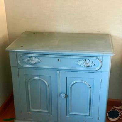 Antique Painted Nightstand/Dresser