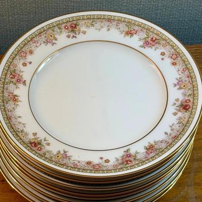 (12) Noritake Ireland Morning Jewel Dessert Plates 