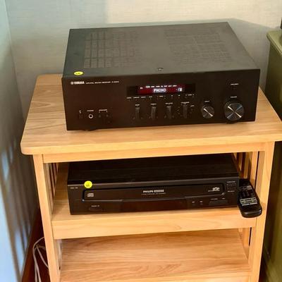 Wooden Shelf On Wheels 