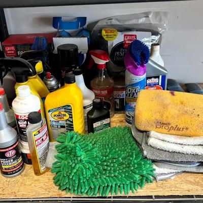 Car Cleaning & Detailing Supply Collection with Bosch Windshield Wipers