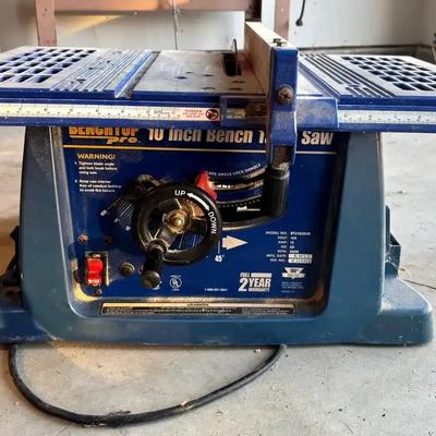 Benchtop Pro 10” Bench Table Saw