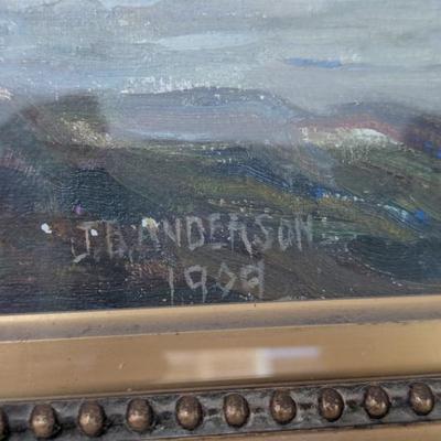 Art signed James Bell Anderson 1909!