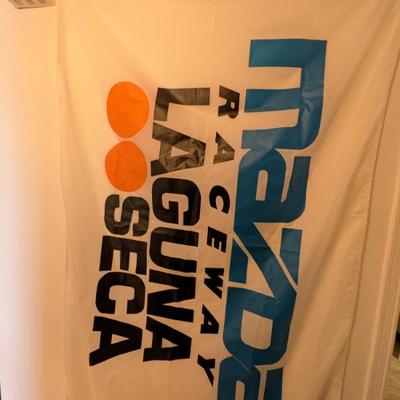 Huge Laguna Seca Flag!