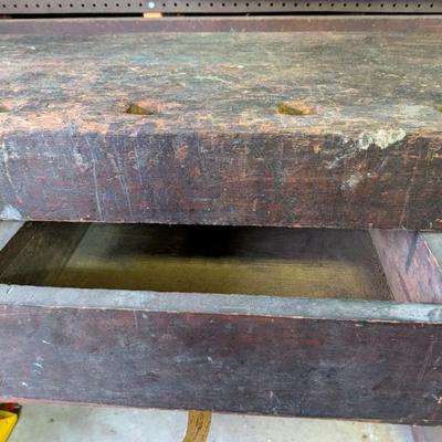 Antique carpenters workbench with vises on the sides! Made by Esslinger & Abt, Laupheim, Germany!
