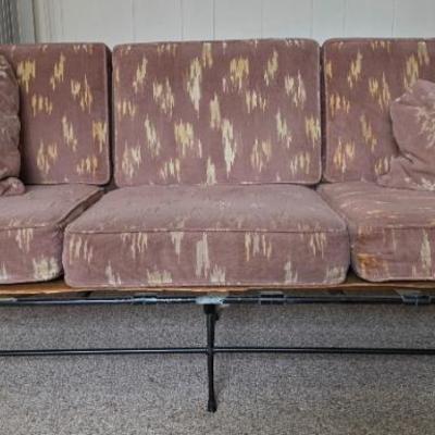 Sale Photo Thumbnail #12: 1950s couch with cushions