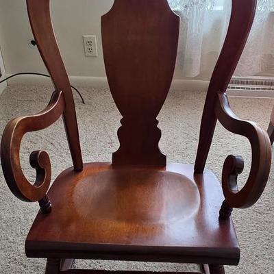 Sale Photo Thumbnail #20: rocking chair, no label, 1960s