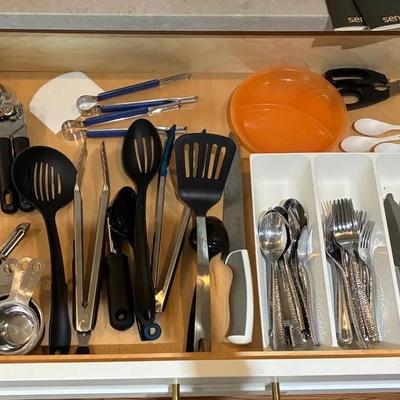 Flatware and cooking utensils
