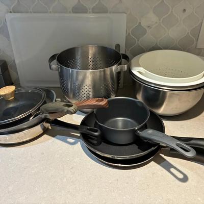 Pots and pans other kitchen essentials