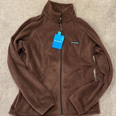 New with tags women s l columbia fleece zip up