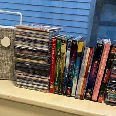 Bluetooth speaker cds and dvds