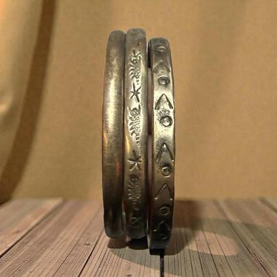 Trio of taxco bracelets