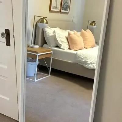Full length floor mirror