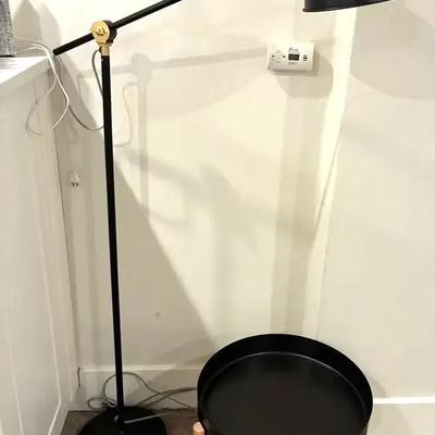 Ikea ranarp floor lamp and ikea ypperlig coffee table