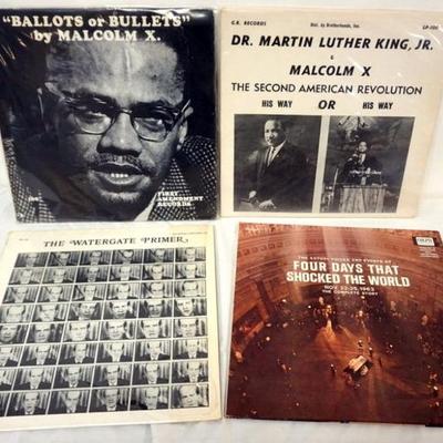 Sale Photo Thumbnail #158: 1158	VINTAGE VINYL RECORD HISTORY ALBUMS, ASSORTED LPS
