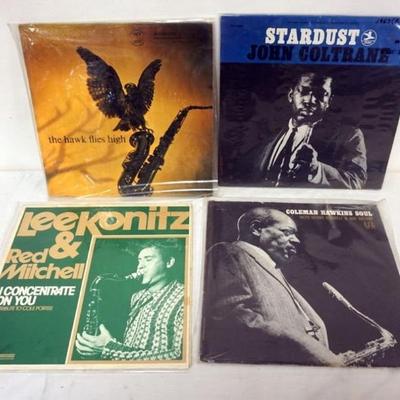 Sale Photo Thumbnail #154: 1154	VINTAGE VINYL RECORD JAZZ ALBUMS, ASSORTED LPS
