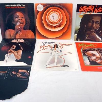 Sale Photo Thumbnail #138: 1138	VINTAGE VINYL RECORD REGGAE, POP, ETC. ALBUMS, ASSORTED LPS
