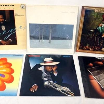 Sale Photo Thumbnail #140: 1140	VINTAGE VINYL RECORD JAZZ ALBUMS, ASSORTED LPS

