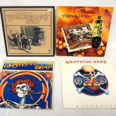 Sale Photo Thumbnail #126: 1126	VINTAGE VINYL RECORD ROCK ALBUMS, ASSORTED LPS, GRATEFUL DEAD
