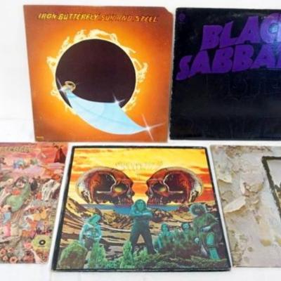 Sale Photo Thumbnail #122: 1122	VINTAGE VINYL RECORD ROCK ALBUMS, ASSORTED LPS
