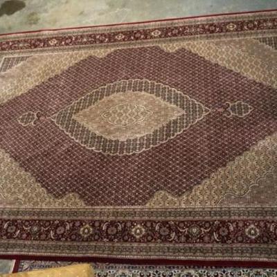 Sale Photo Thumbnail #238: 1239	PERSIAN WOOL ROOM SIZE RUG, APPROXIMATELY 10 FT X 14 FT
