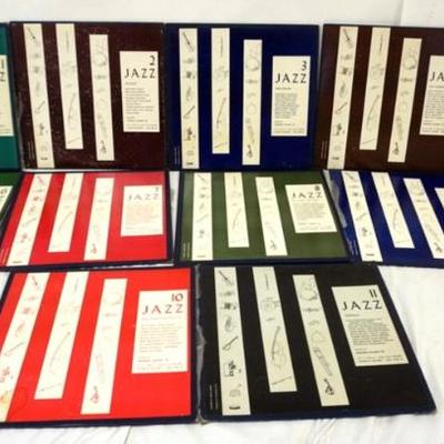 Sale Photo Thumbnail #157: 1157	VINTAGE VINYL RECORD JAZZ/BLUES ALBUM SET, ASSORTED LPS
