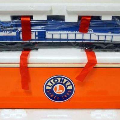 Sale Photo Thumbnail #175: 1176	LIONEL O GAUGE TRAINS, CONRAIL DIESEL LOCOMOTIVE #4139

