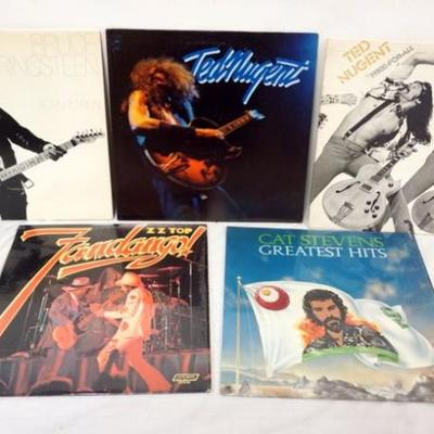 Sale Photo Thumbnail #125: 1125	VINTAGE VINYL RECORD ROCK ALBUMS, ASSORTED LPS
