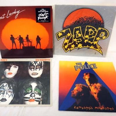 Sale Photo Thumbnail #135: 1135	VINTAGE VINYL RECORD ROCK ALBUMS, ASSORTED LPS
