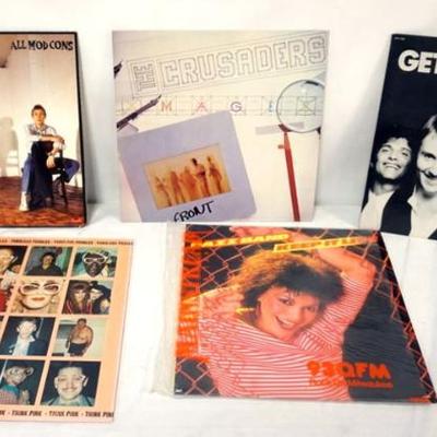 Sale Photo Thumbnail #134: 1134	VINTAGE VINYL RECORD ROCK ALBUMS, ASSORTED LPS
