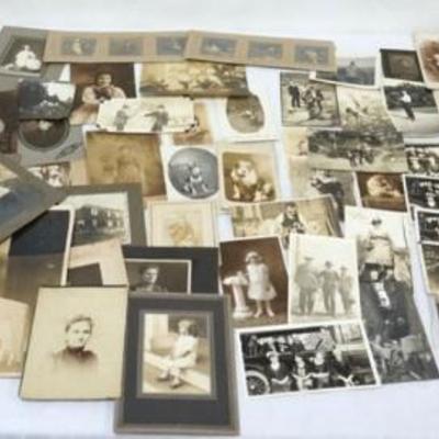 Sale Photo Thumbnail #51: 1051	LARGE SELECTION OF ANTIQUE PHOTOS
