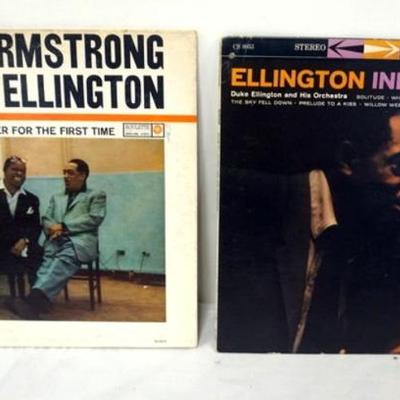 Sale Photo Thumbnail #151: 1151	VINTAGE VINYL RECORD DUKE ELLINGTON JAZZ ALBUMS, ASSORTED LPS
