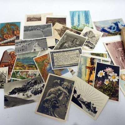 Sale Photo Thumbnail #62: 1062	GROUP OF ASSORTED POST CARDS INCLUDING GERMAN

