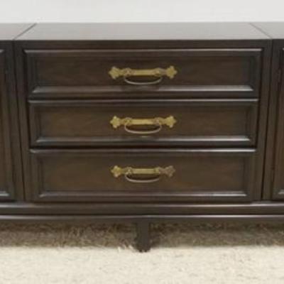 Sale Photo Thumbnail #211: 1212	4 PART ASIAN STYLE SERVER WITH PULL OUT BAR, 4 DOORS AND 3 DRAWERS, APPROXIMATELY 100 IN X 21 IN X 31 IN H
