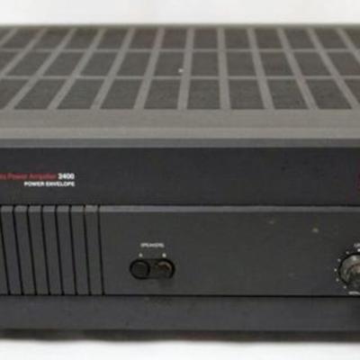 Sale Photo Thumbnail #168: 1168	NAD MONITOR STERO POWER AMPLIFIER 2400, POWER ENVELOPE STEREO AMPLIFIER, APPROXIMATELY 17 IN X14 IN X 5 IN H
