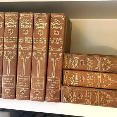 Antique books the junior classics series"