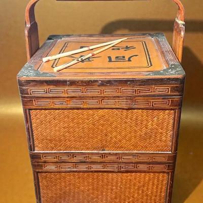 Chinese tiered wedding basket