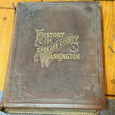 Antique Book "History of Spokane County Washington"