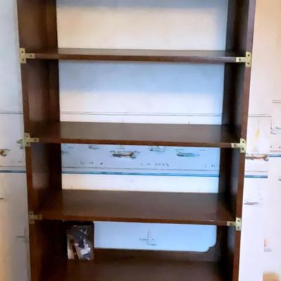 Campaign style bookcase