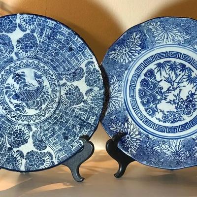 Japanese arita ware plates