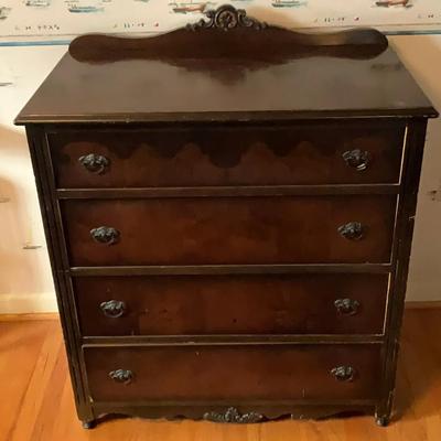 Vintage wooden dresser
