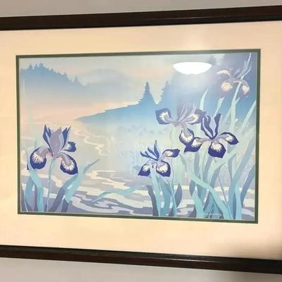 Nancy spaulding iris print