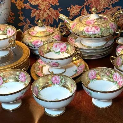Rc nippon noritake tea set