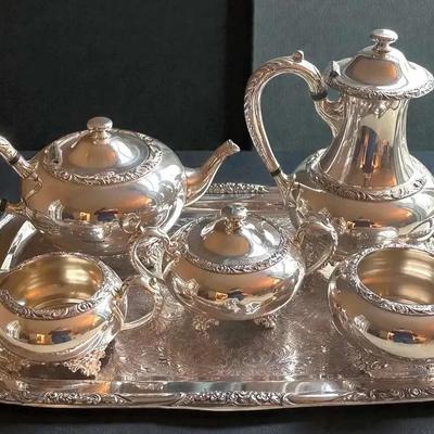 Vintage beverly manor silverplate by wilcox