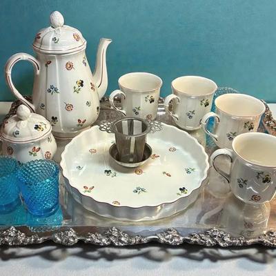 Villeroy boch petite fleur tea set