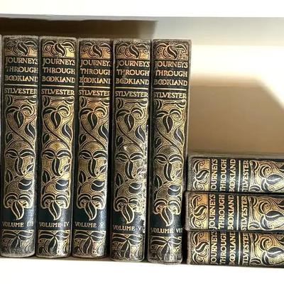 1909 journeys through bookland" by charles h. sylvester