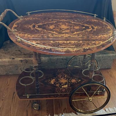 Vintage Italian Tea Cart