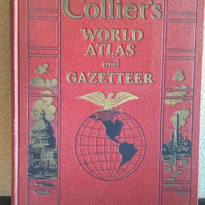 Collier’s World Atlas And Gazetteer 1936