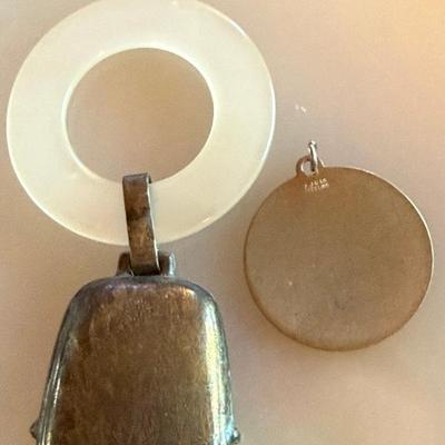 Sterling Silver Baby Bell & Sterling Silver Medical Charm - 20.91 Grams